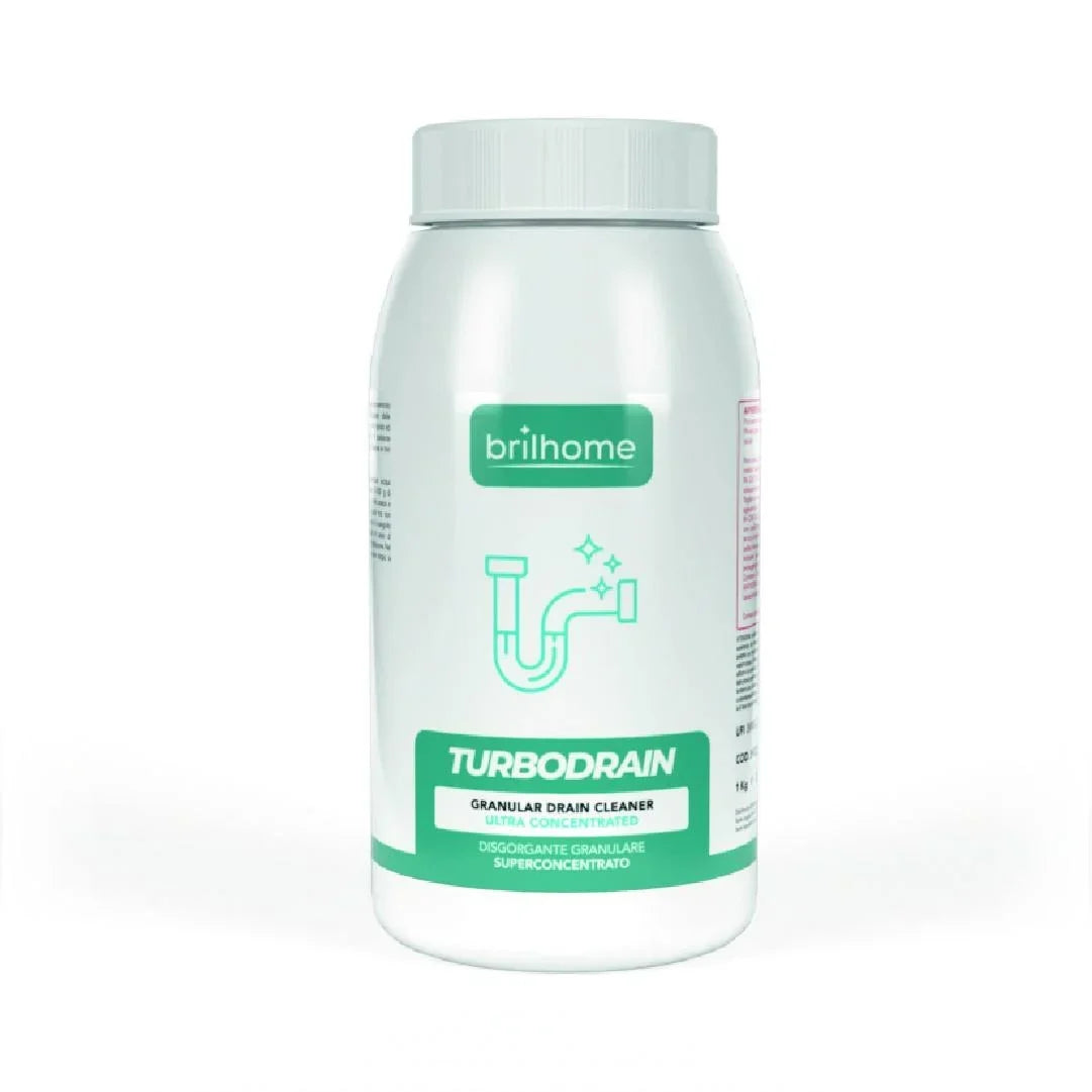 Turbodrain - Granule pentru desfundat scurgerile superconcentrat 1 kg