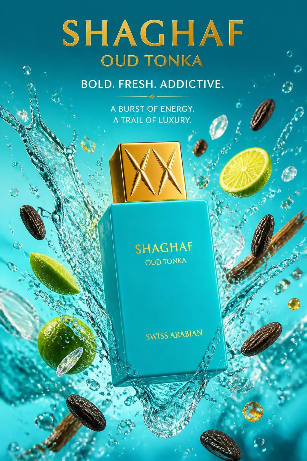 Swiss Arabian Shaghaf Oud Tonka Eau de Parfum Unisex 75 ml