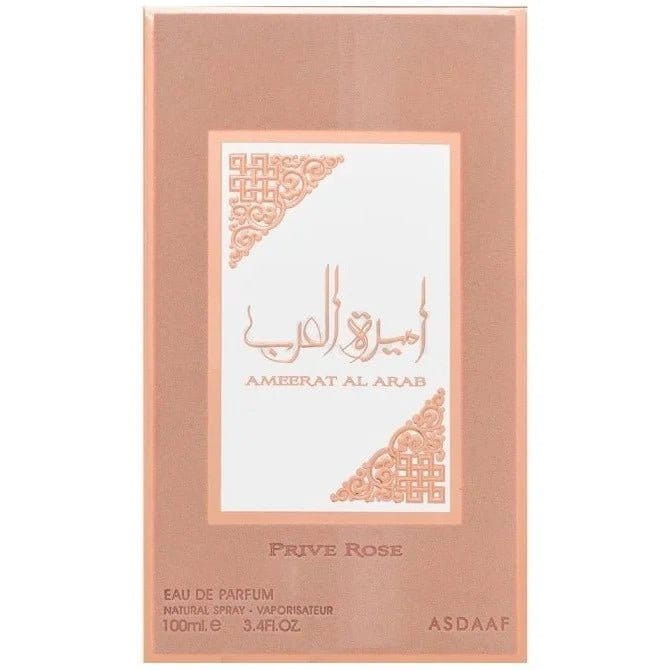 Asdaaf Ameerat Al Arab Prive Rose apa de parfum, de dama, 100 ml