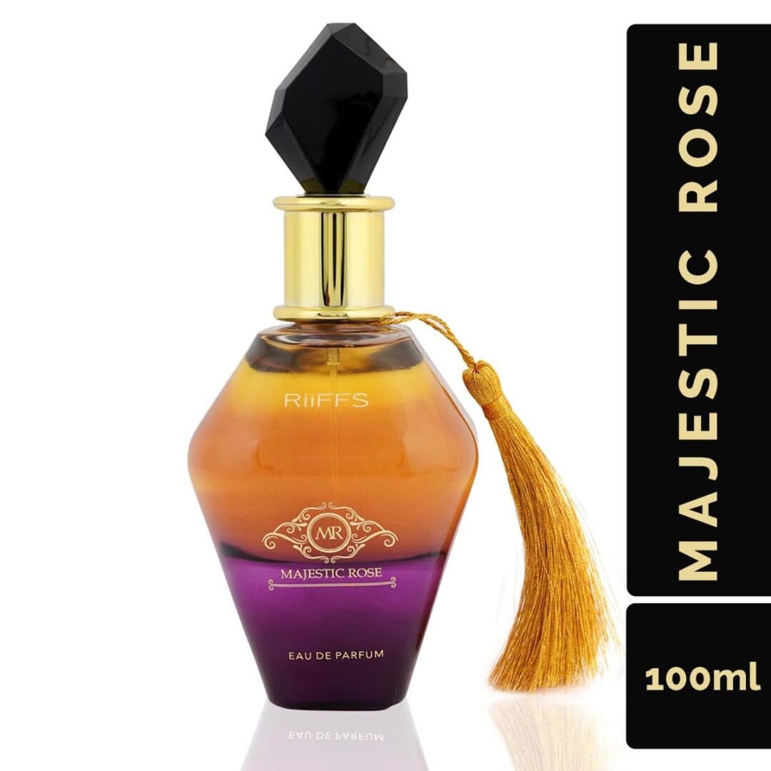 Set Cadou Majestic Rose Apa de Parfum 100ml + Gel De Dus 100ml + Lotiune de corp 100ml, Riiffs
