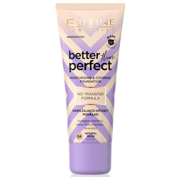 Fond de ten Better Than Perfect No. 04 Natural Beige, 30ml, Eveline Cosmetics