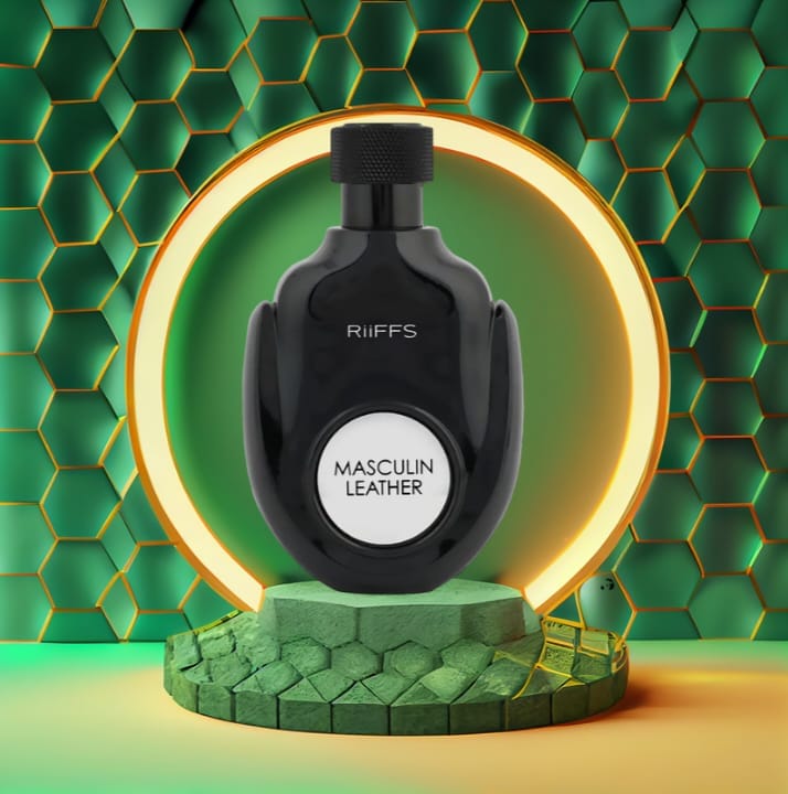 Parfum Masculin Leather, Riiffs, Barbati - 100ml