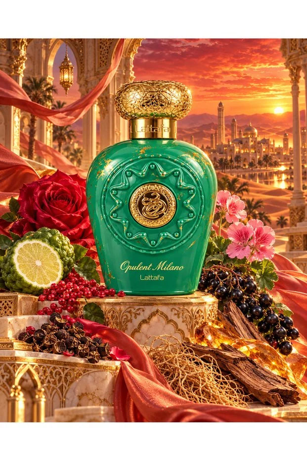 Lattafa Opulent Milano apa de parfum, unisex, 100ml, parfum arabesc