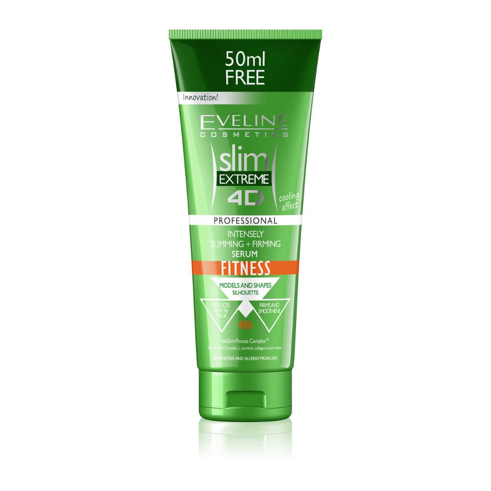 Eveline Slim Extreme 4d Intensely Serum pentru Slăbire, Fermitate, Celulită Corp 250ml
