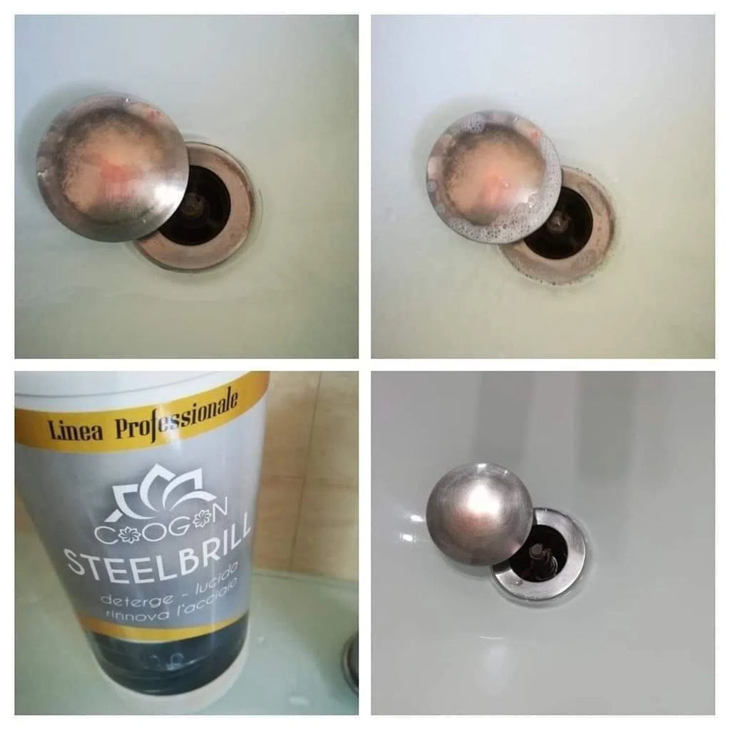 STEEL BRILL Detergent de stralucire pentru Otel Inox -750ML