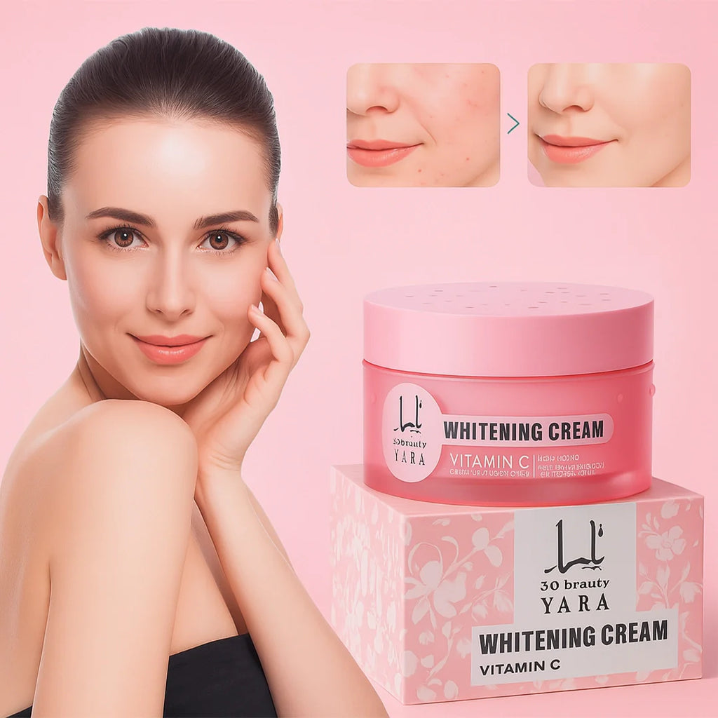 Crema Albire cu Vitamina C și Complex Triple VC Yara, 150ml - Luminozitate și Uniformizare