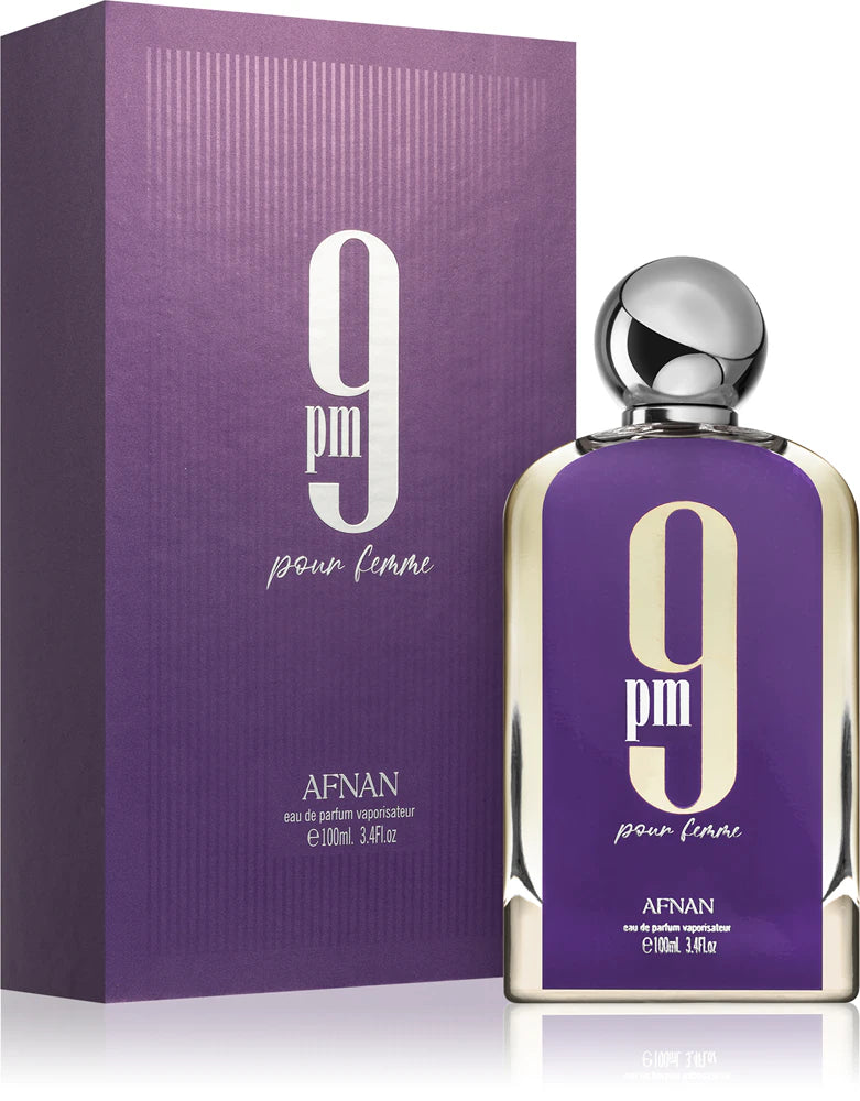 Afnan, 9PM pour femme, apa de parfum, de dama, 100 ml