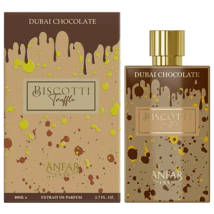 Anfar 1950 Dubai Chocolate Biscotti Truffle Extrait de Parfum Unisex 80 ml