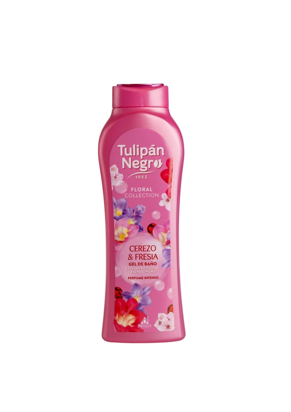 Gel de Baño Tulipán Negro Cerezo &amp; Fresia 650 ml