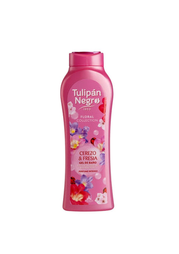 Gel de Baño Tulipán Negro Cerezo &amp; Fresia 650 ml