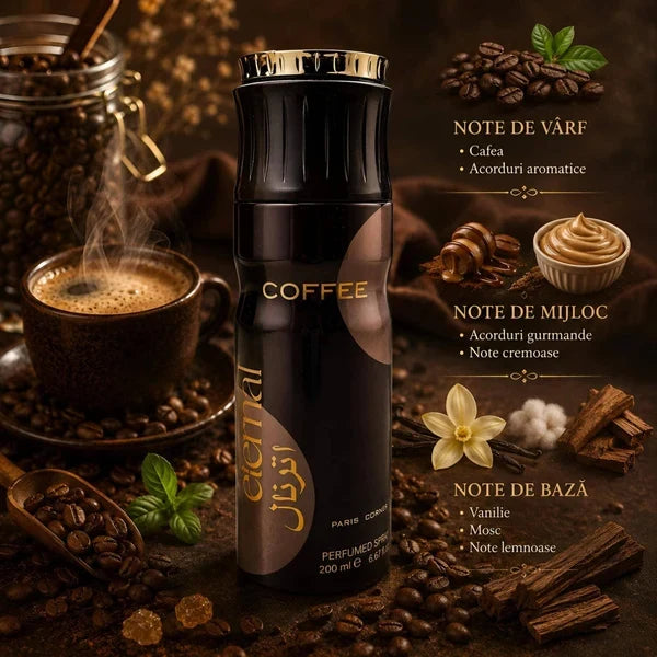 Deodorant Spray Paris Corner Eternal Coffee Unisex 200 ml