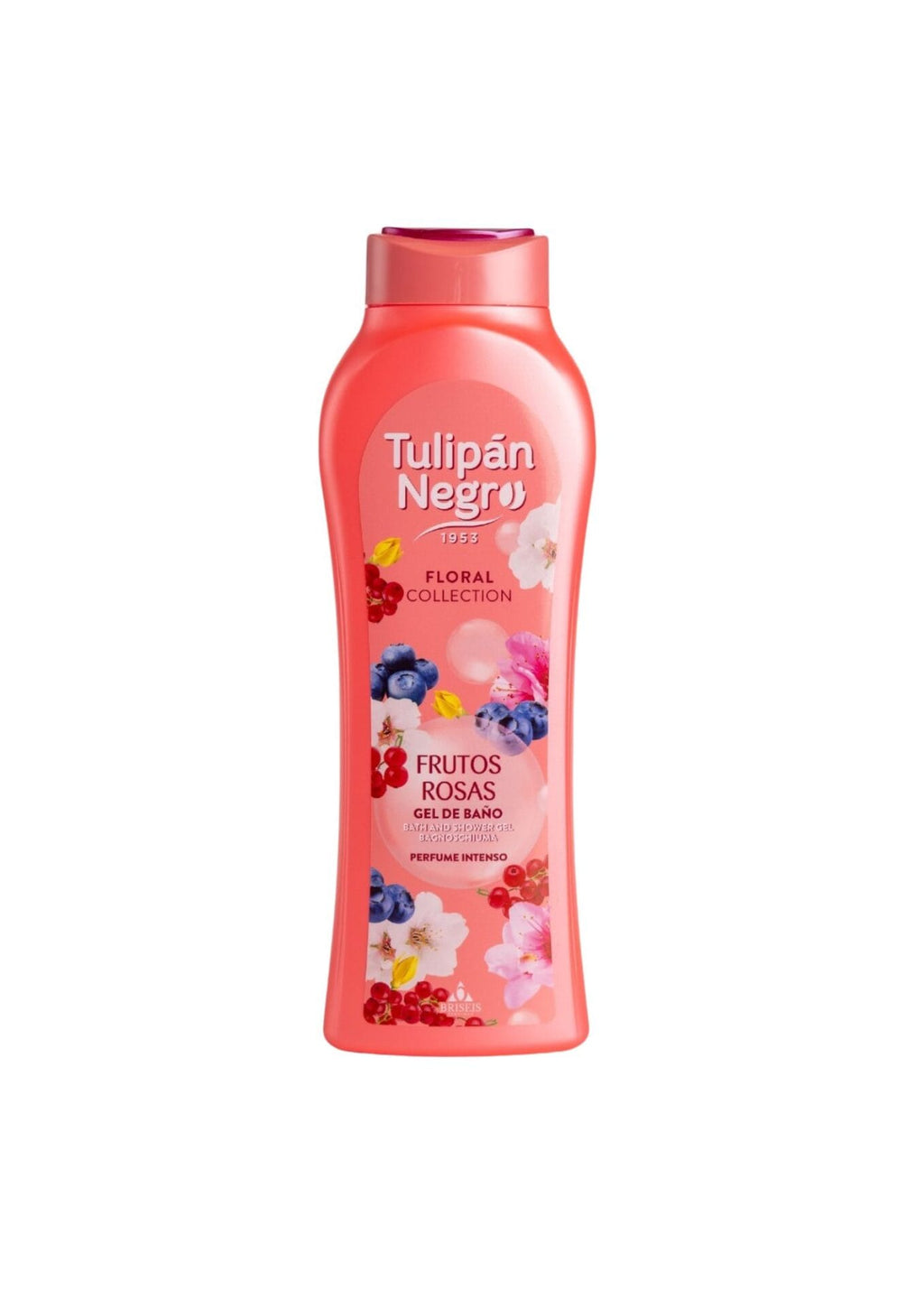 Gelul de duș Tulipán Negro Frutos Rosas 650 ml
