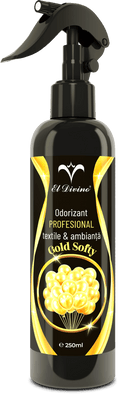 Gold Softy – Odorizant Ambianță și Textile 250 ml