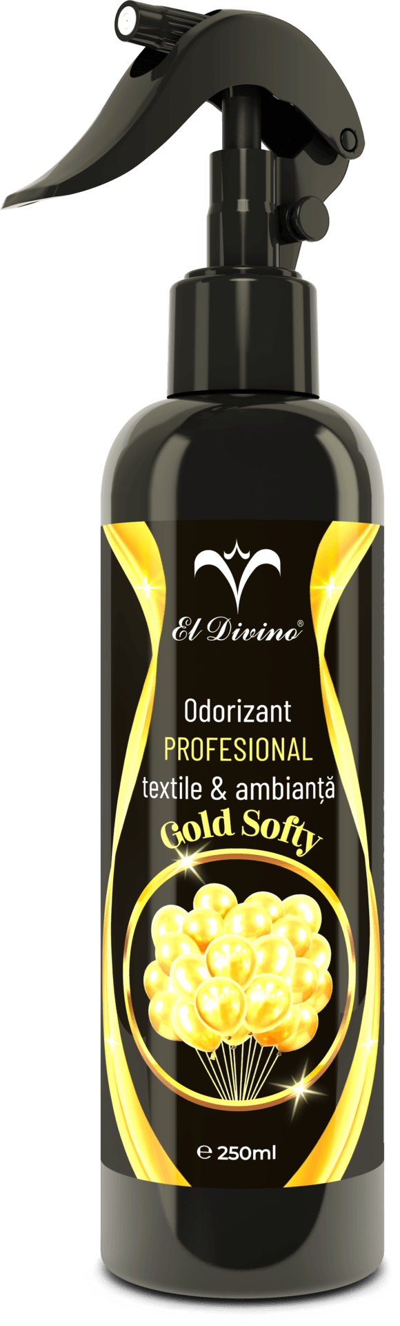 Gold Softy – Odorizant Ambianță și Textile 250 ml