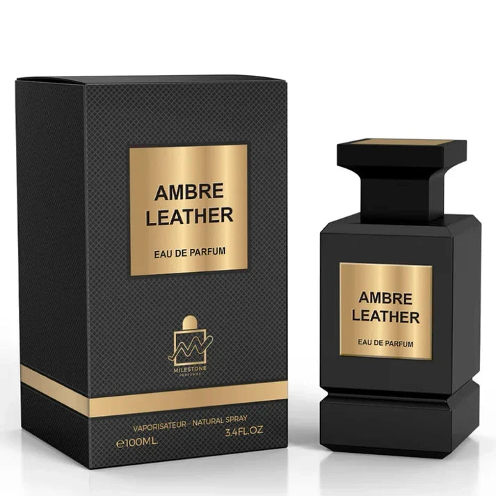 Milestone Black Leather Eau de Parfum Unisex 100 ml