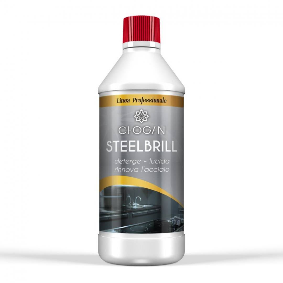 STEEL BRILL Detergent de stralucire pentru Otel Inox -750ML