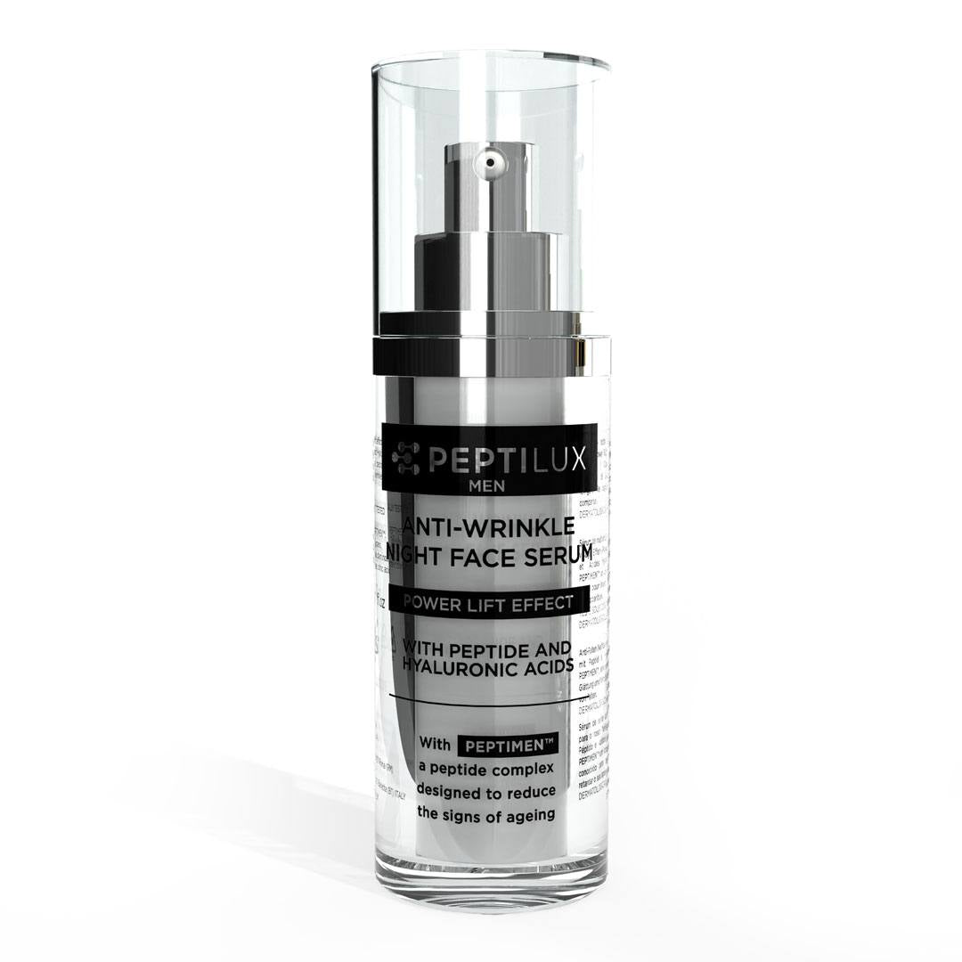 Peptilux Men - Ser de față noapte antirid 'efect power lift' cu PEPTIMEN™ - 30 ml