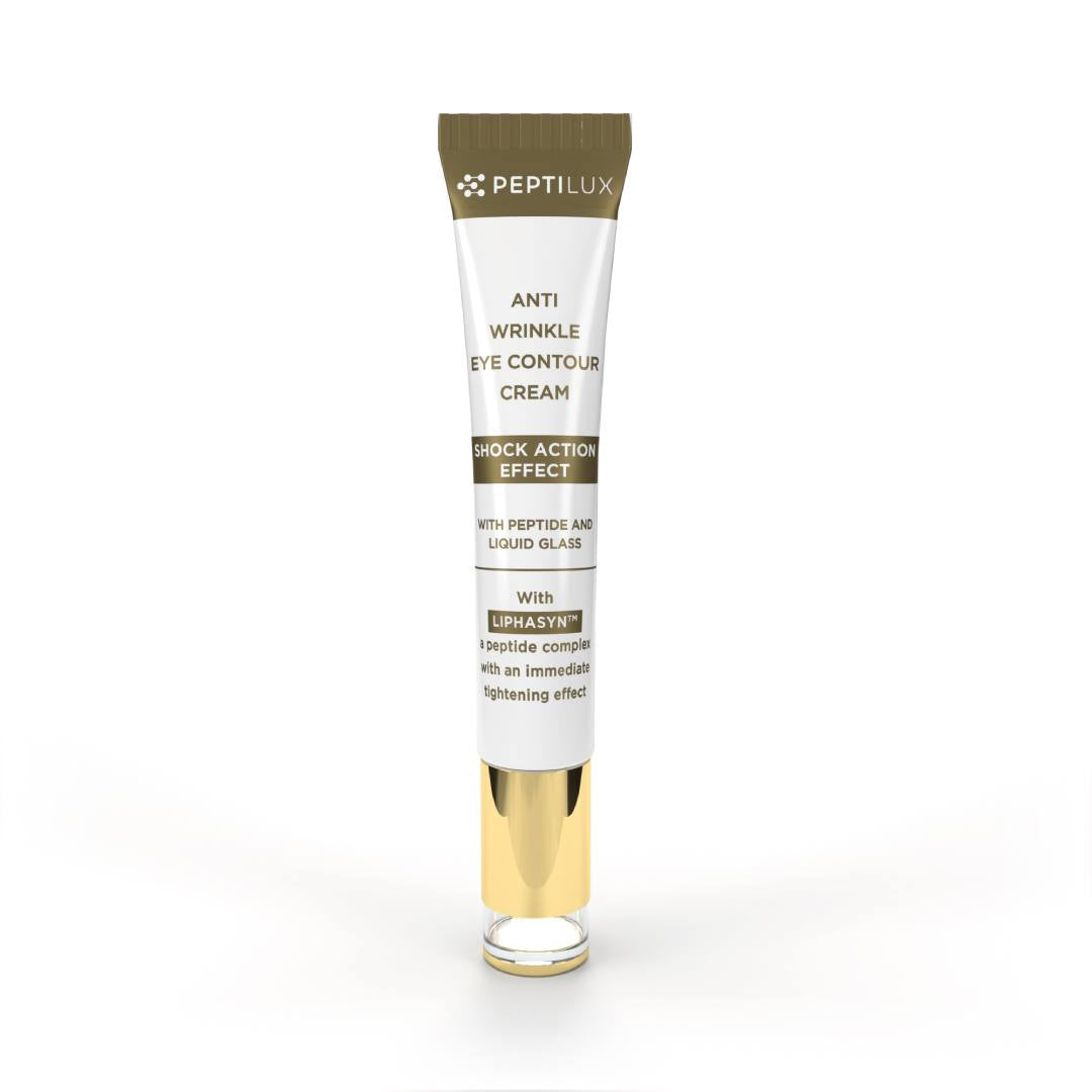 Peptilux - Cremă pentru conturul ochilor antirid 'efect shock action' cu LIPHASYN™ - 20 ml