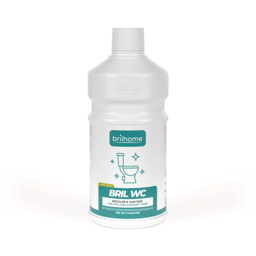 Bril WC – Detergent Dezincrustant Concentrat cu Acțiune de Albire 750 ml