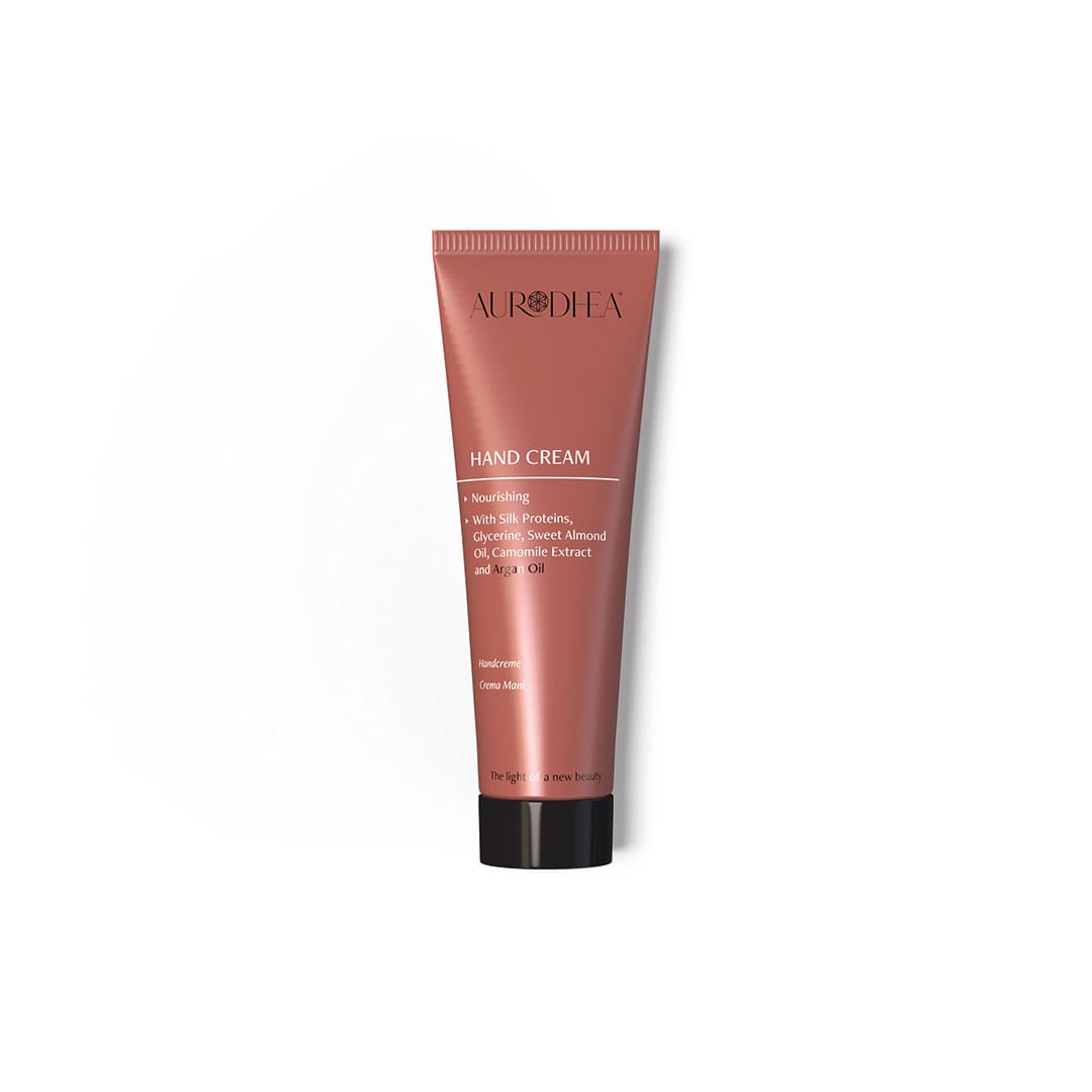Cremă de mâini bio cu Ulei de Argan, Proteine de Mătase și Glicerina 75 ML