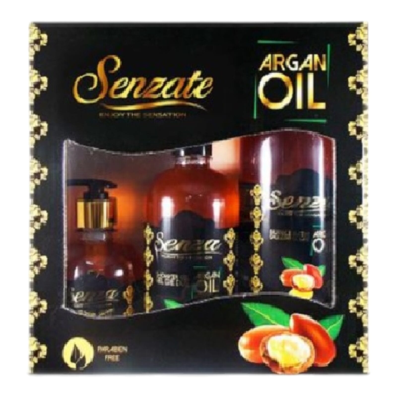 SENZA CASETA CADOU (SPUMANT1L+SG500+SAP300) ARGAN