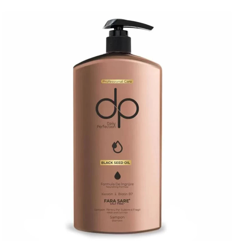 Sampon profesional PAR SUBTIRE SI FRAGIL DP Black Seed Oil 500ml