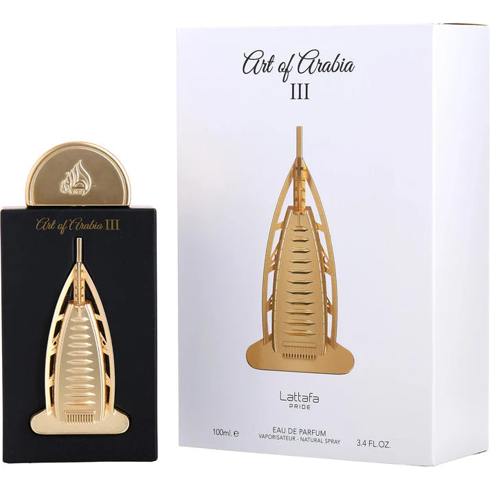 Lattafa Pride, ART OF ARABIA III, apa de parfum, unisex, 100 ml