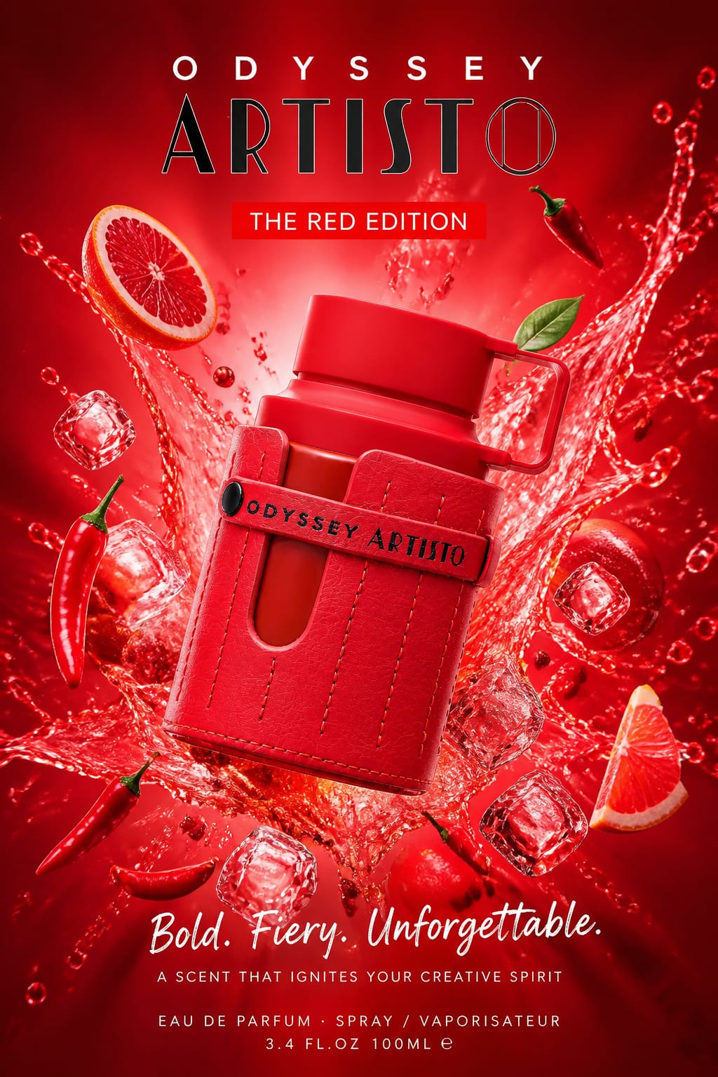 Armaf Odyssey Artisto The Red Edition Eau de Parfum Unisex 100 ml