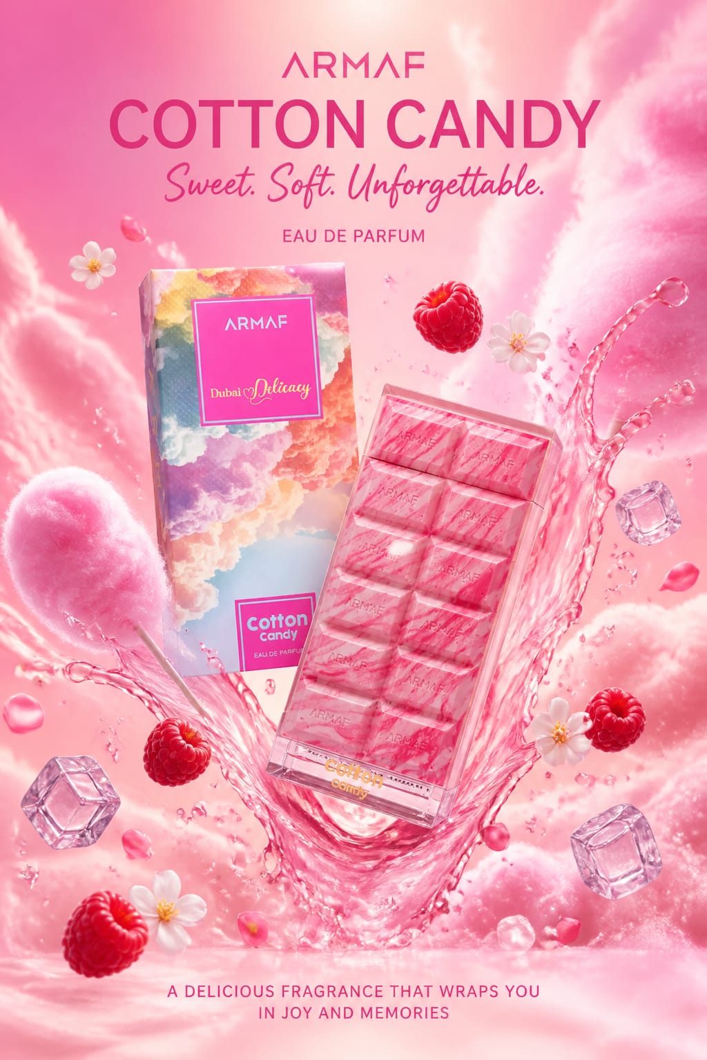 Armaf Delicacy Cotton Candy Eau de Parfum pentru Femei 100 ml