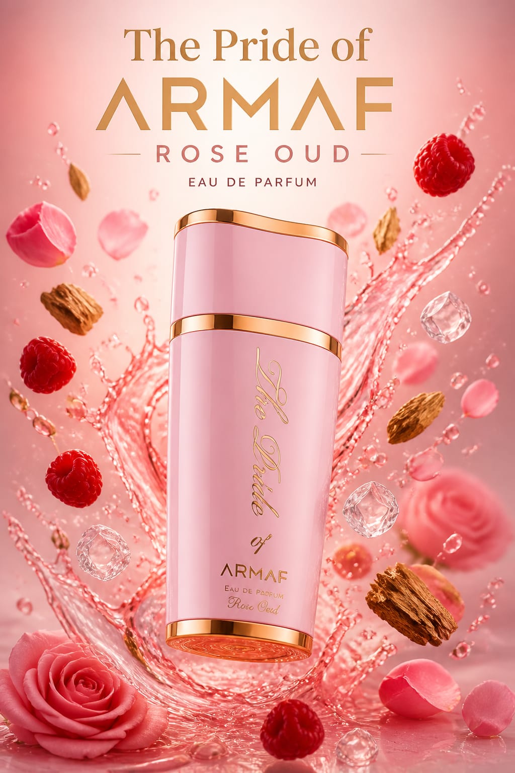 Armaf The Pride of Armaf Rose Oud Pentru Femei Eau de Parfum 100 ml