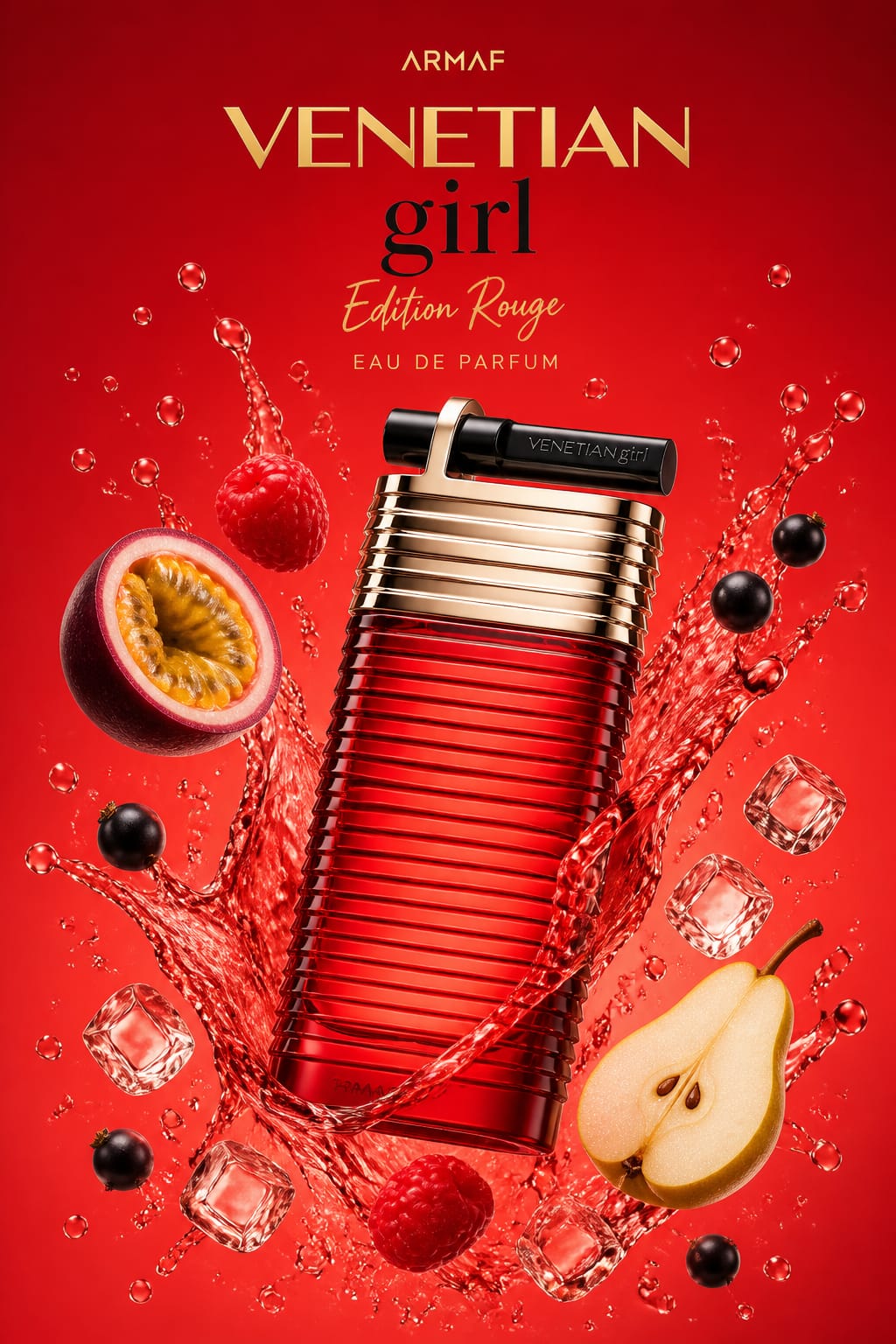 Armaf Venetian Girl Edition Rouge Eau de Parfum pentru Femei 100 ml