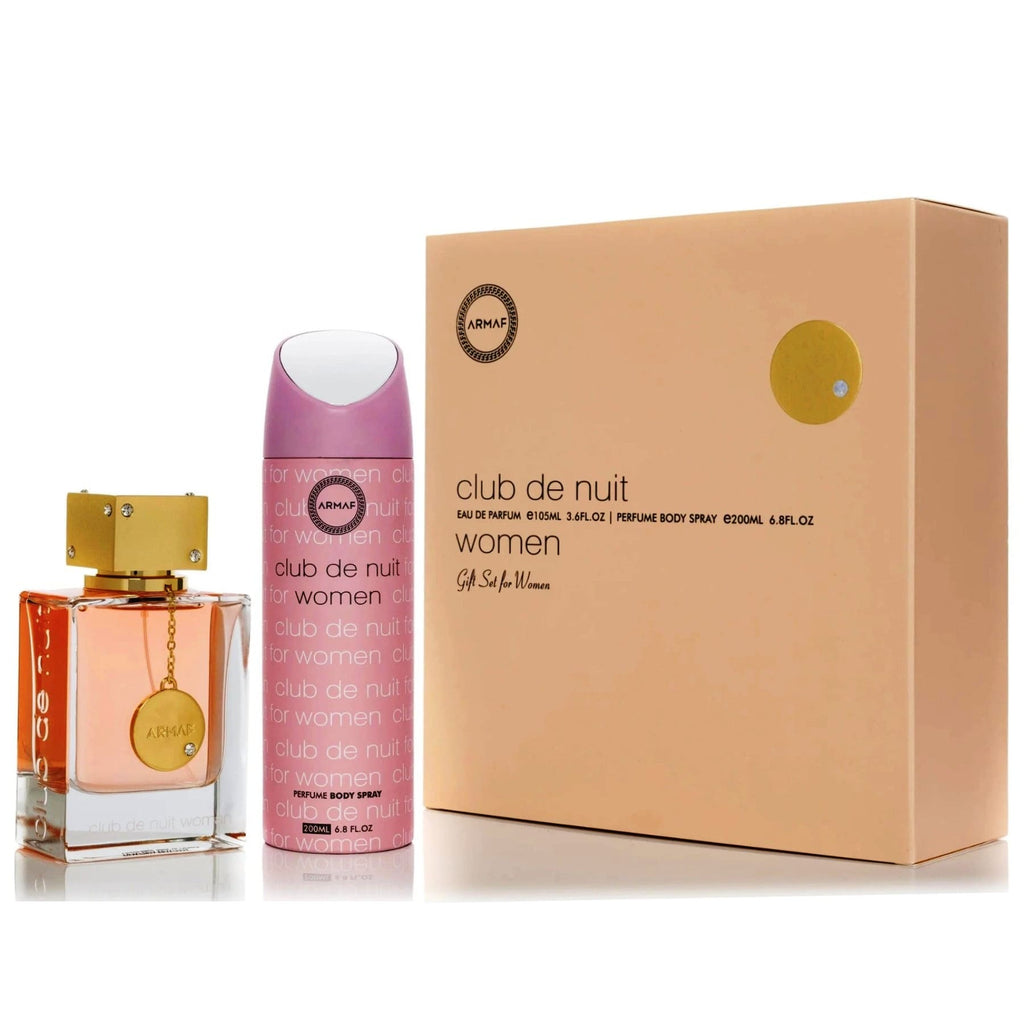 Set Cadou Armaf Club de Nuit Woman pentru Femei – Eau de Parfum 105 ml + Deodorant Spray 200 ml