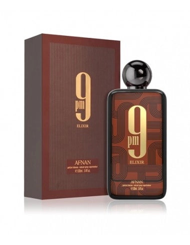 Afnan 9 PM Elixir apa de parfum de barbat 100 ml