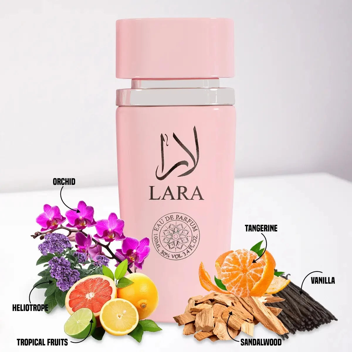 Al Fakhr Perfumes Lara Pink, Apa de Parfum, Femei