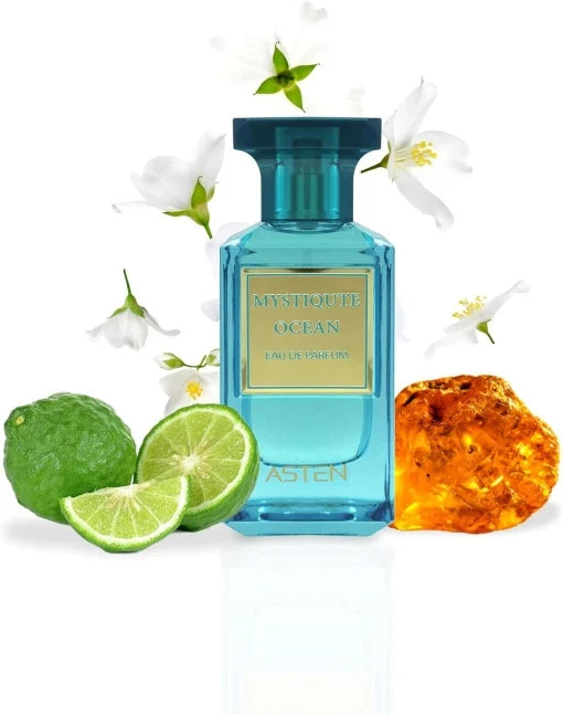 Asten Mystiqute Ocean – Apă de Parfum Unisex 100 ml | Fresh, Citric, Floral