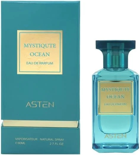 Asten Mystiqute Ocean – Apă de Parfum Unisex 100 ml | Fresh, Citric, Floral