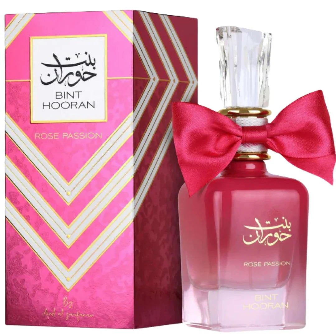 Apa de Parfum Bint Hooran Rose Passion, Ard Al Zaafaran, Femei - 100ml