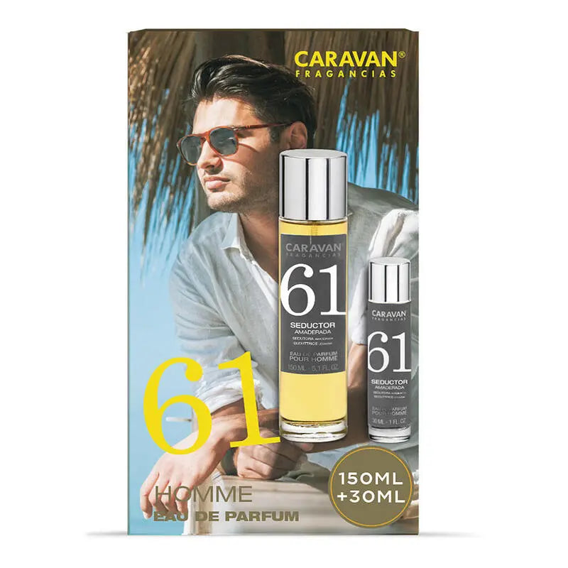 SET Parfum Caravan Nr.61 Seductor Amaderada 150+30ml
