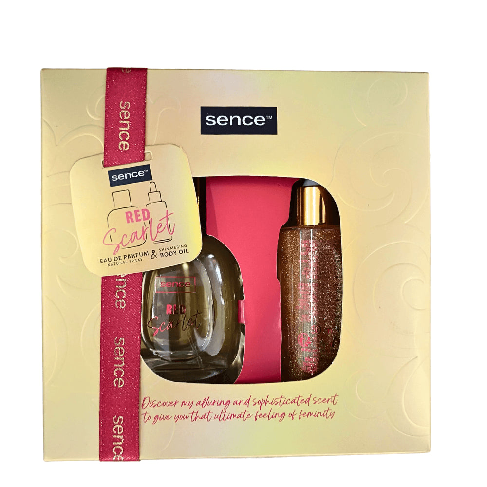 Sence Red Scarlet - Caseta Cadou (Parfum 90ml+Ulei Corp 50ml)