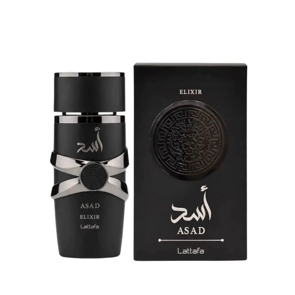 Lattafa Asad Elixir apa de parfum de barbat 100 ml