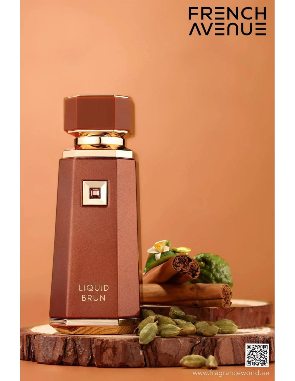 French Avenue, Liquid Brun , apa de parfum, de barbat, 100 ml