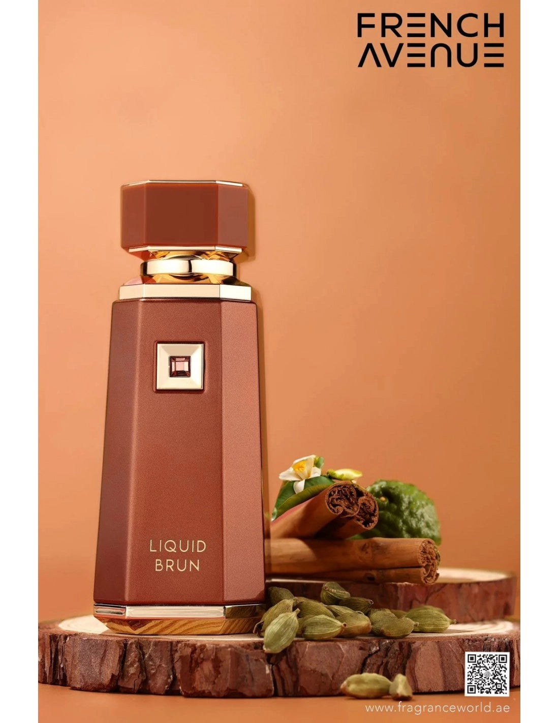 French Avenue, Liquid Brun , apa de parfum, de barbat, 100 ml