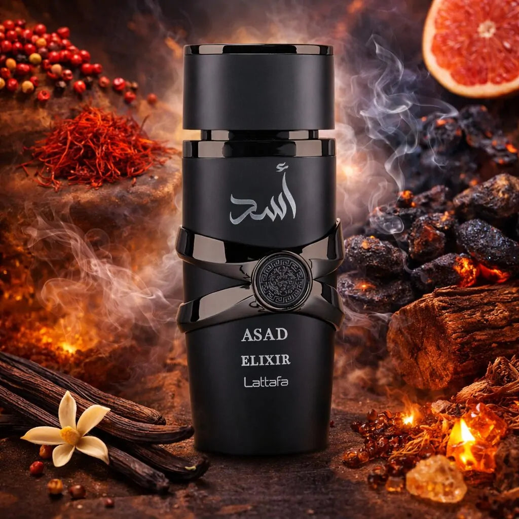Lattafa Asad Elixir apa de parfum de barbat 100 ml