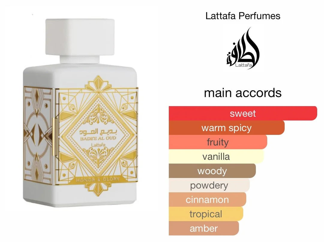 Lattafa Apa de Parfum BADEE AL OUD HONOR & GLORY unisex 100 ml