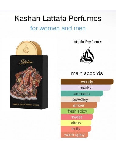 Lattafa, Kashan, Apa de Parfum, unisex, 100 ml