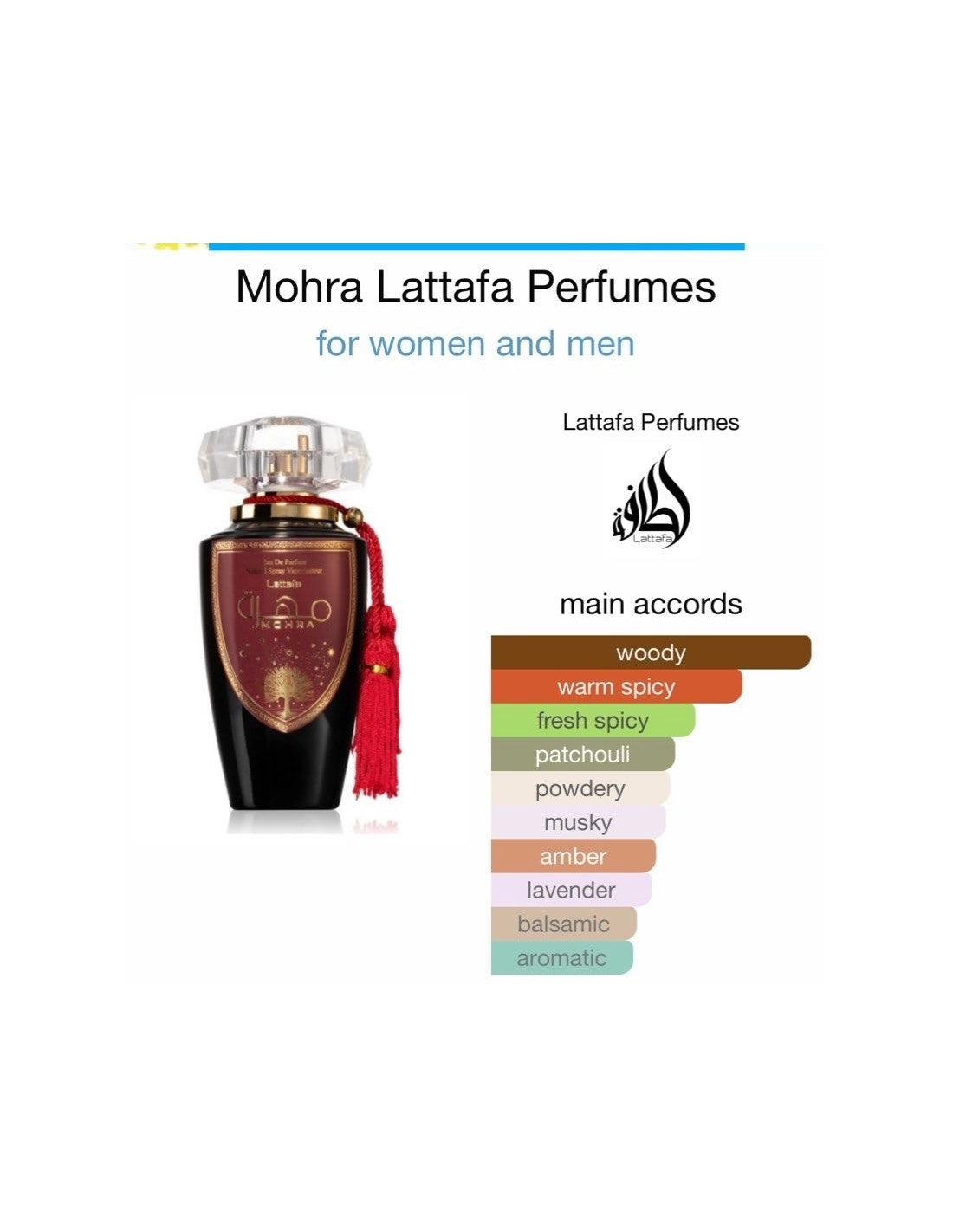 Parfum Lattafa Mohra  100 ml