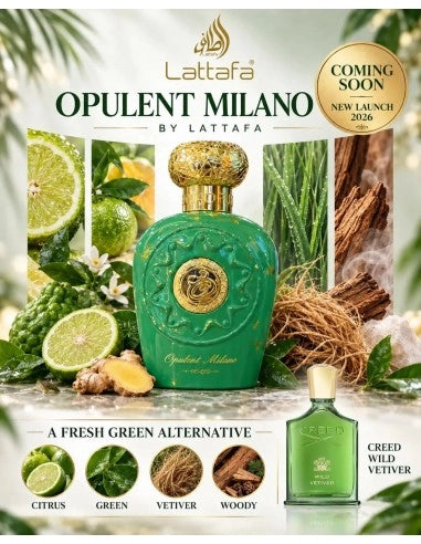 Lattafa Opulent Milano apa de parfum, unisex, 100ml, parfum arabesc
