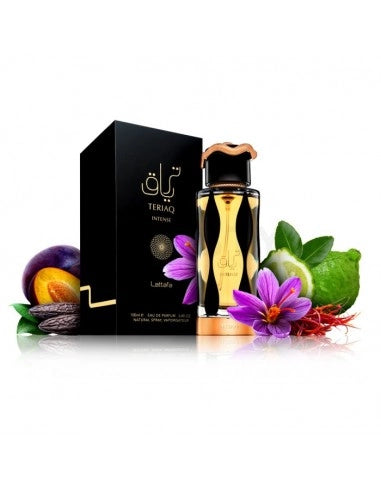 Lattafa Teriaq Intense, apa de parfum, unisex, 100 ml