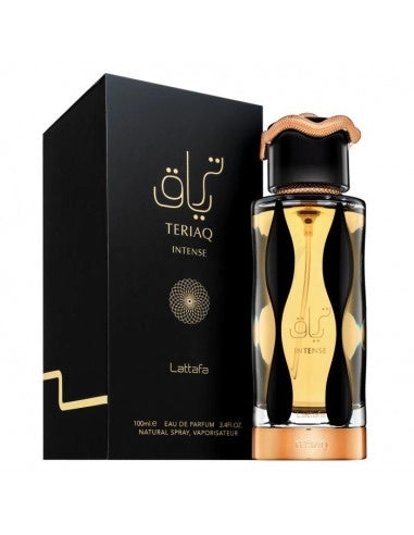 Lattafa Teriaq Intense, apa de parfum, unisex, 100 ml