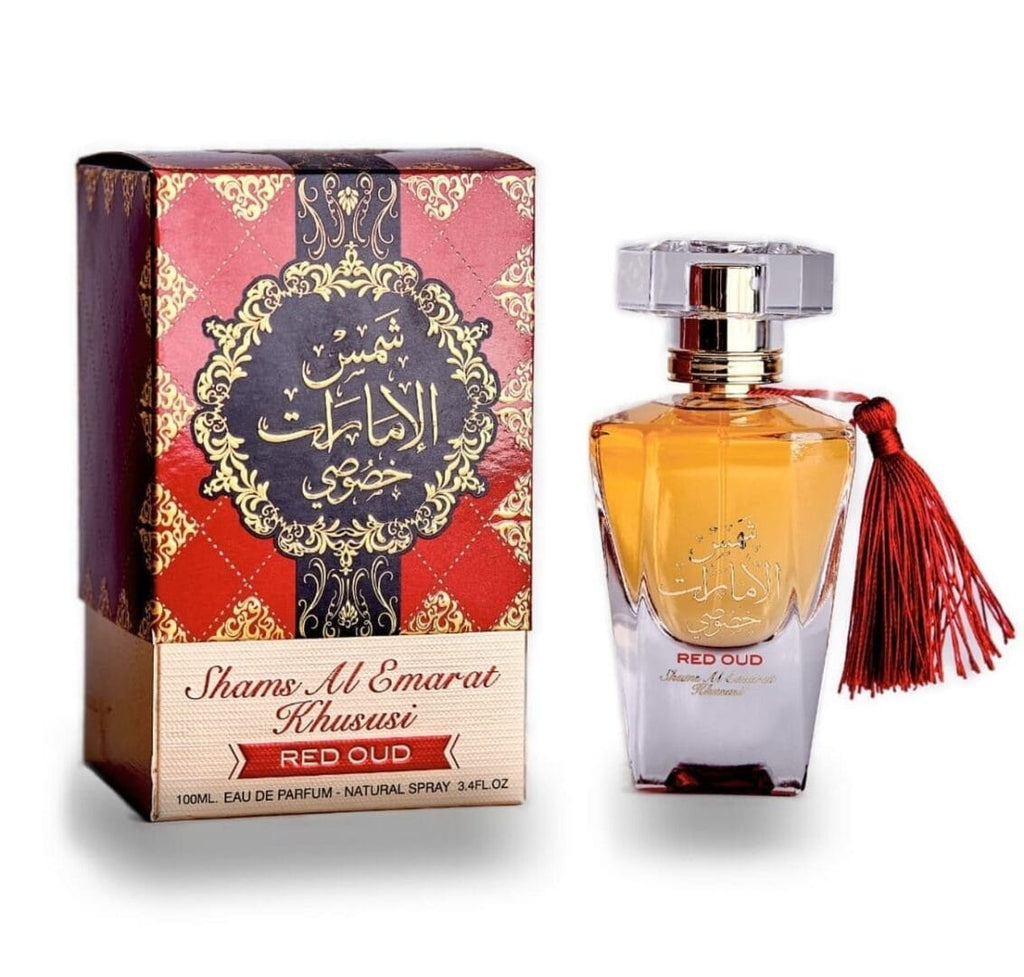 Apa de Parfum Shams Al Emarat Khususi Red Oud, Ard Al Zaafaran, Femei - 100ml
